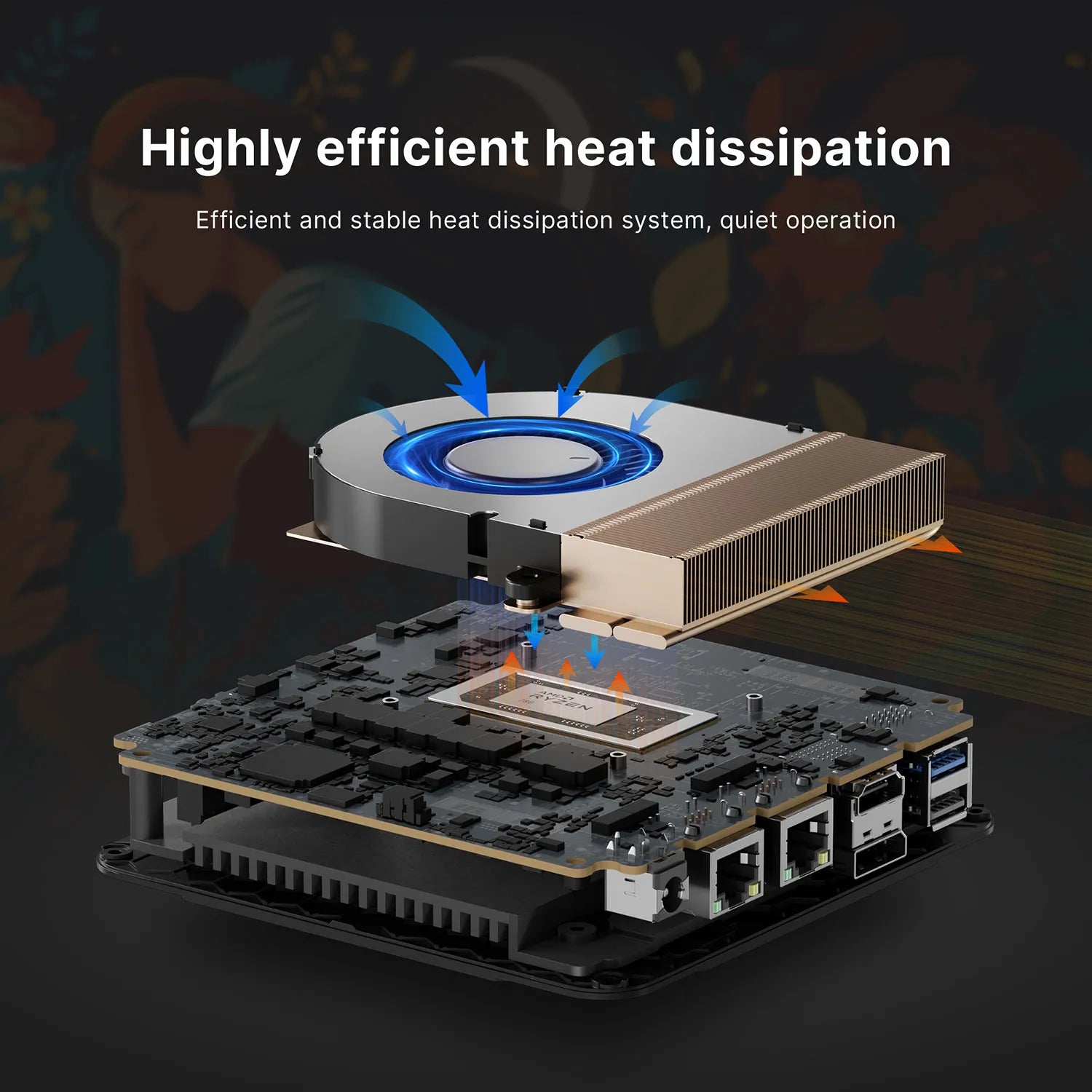 BOSGAME Mini Gaming PC P3, Powered by AMD Ryzen 9 6900HX,32GB DDR5 1TB NVME SSD/ 16GB DDR5 512GB NVME SSD Optional