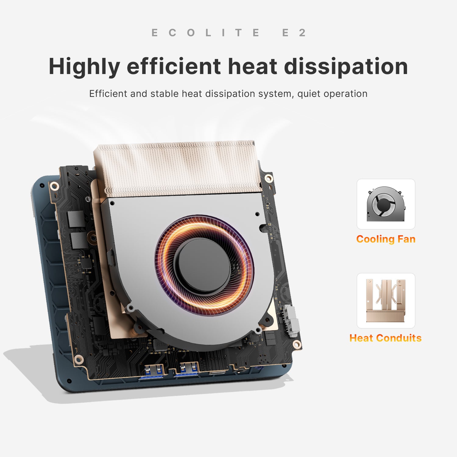 BOSGAME Mini PC E2, Equipped by AMD Ryzen 5 3550H, 16GB DDR4 512GB SSD