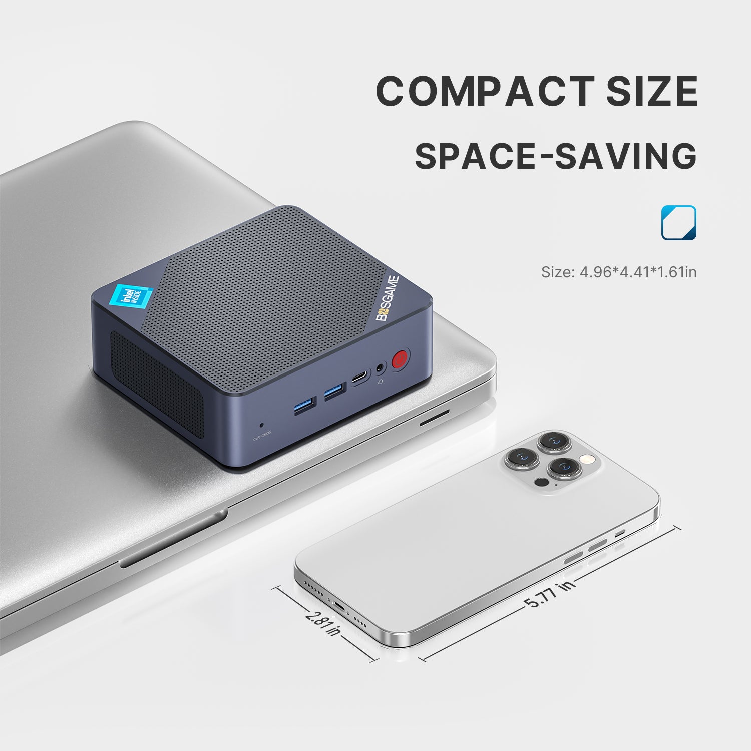BOSGAME Ubuntu OS Mini PC_Intel N95, pre-installed with Ubuntu 22.04