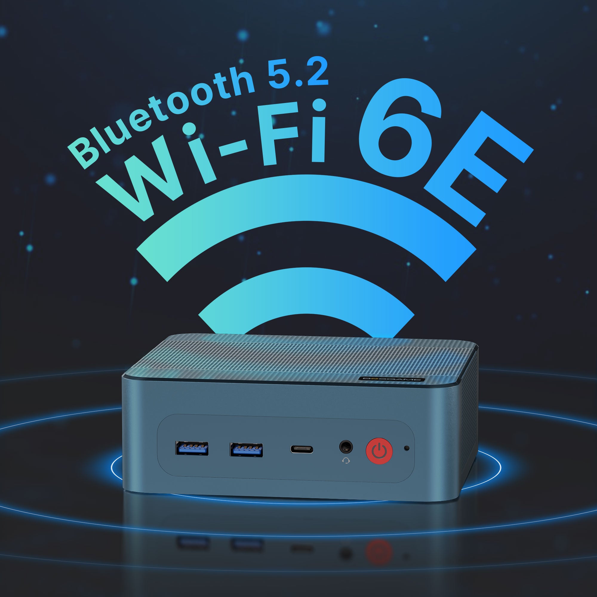 BOSGAME Office Mini PC P2 Lite, Powered by Intel Core-i5 12600H 32GB DDR4 512GB NVME SSD Dual RJ45 Mini PC